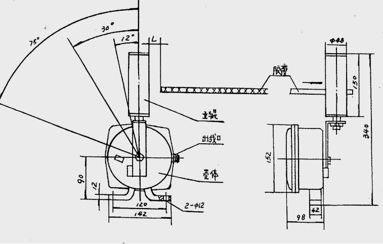防爆兩級跑偏開(kāi)關(guān)FPK-20-30經(jīng)久耐用_跑偏開(kāi)關(guān)KBW-220P防爆兩級跑偏開(kāi)關(guān)