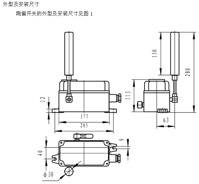 防偏開(kāi)關(guān) 跑偏開(kāi)關(guān)PK1-2B-R485-TH_防偏開(kāi)關(guān)KBW-220p跑偏控制器工廠(chǎng)直供