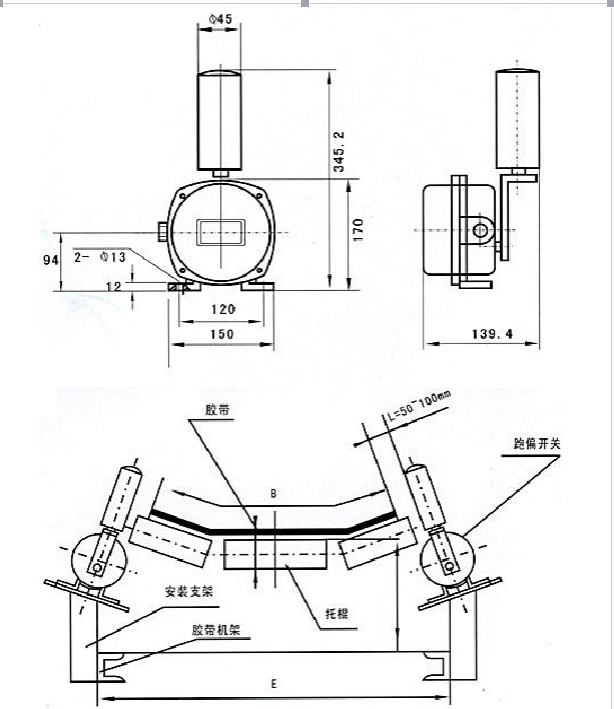 兩級跑偏開(kāi)關(guān)XT-CLB-A2 做精做強_兩級跑偏開(kāi)關(guān)KBW-220P防爆兩級跑偏開(kāi)關(guān)