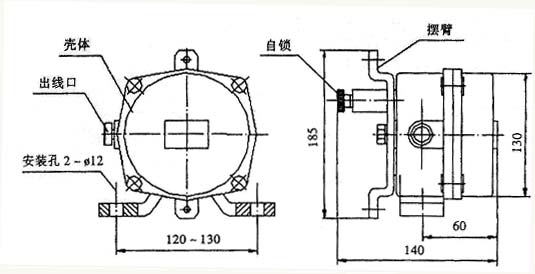 廠(chǎng)家批發(fā)緊急停機開(kāi)關(guān)HFKLT2-Y雙向平衡拉繩開(kāi)關(guān)價(jià)格