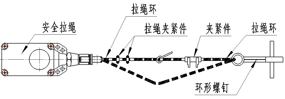 LS-LX-S 拉線(xiàn)開(kāi)關(guān)_拉線(xiàn)開(kāi)關(guān)膠帶機保護拉繩開(kāi)關(guān)