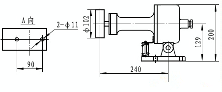 膠帶速度BS2A-1-W_速度檢測器接觸式打滑開(kāi)關(guān)