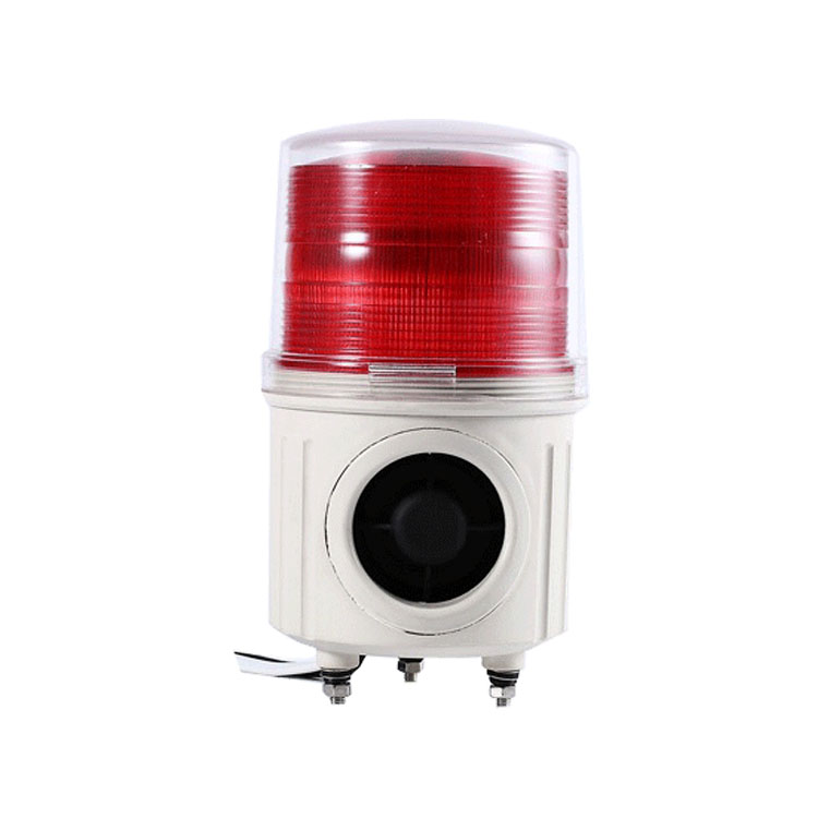 露天防水YS-BJ02報警器_語(yǔ)音報警器聲光報警燈安裝圖