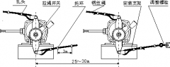不銹鋼雙向拉繩開(kāi)關(guān)HQLA-RD0320ZM/LY膠帶機保護拉繩開(kāi)關(guān)